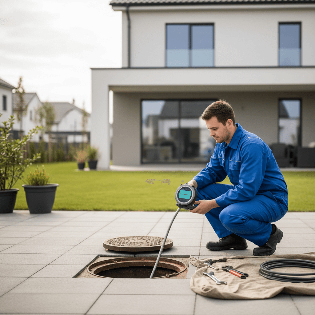Rohrleitungen im Heizungskeller